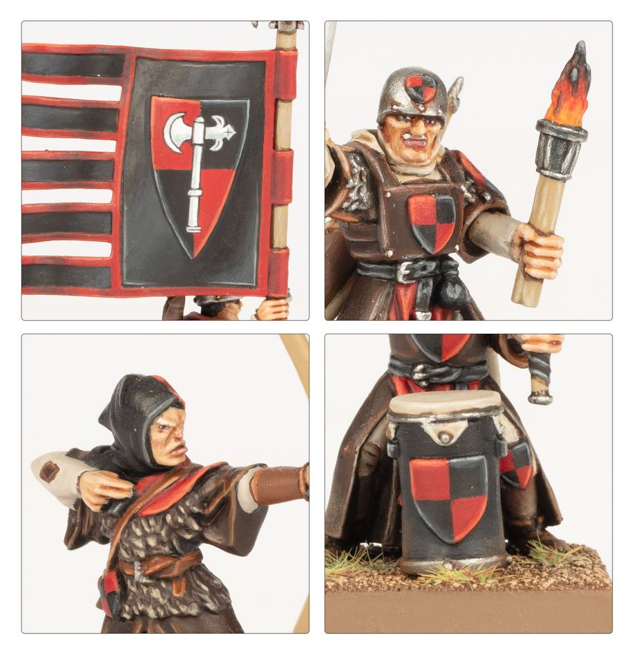 Прев'ю: Набір мініатюр KINGDOM OF BRETONNIA: PEASANT BOWMEN