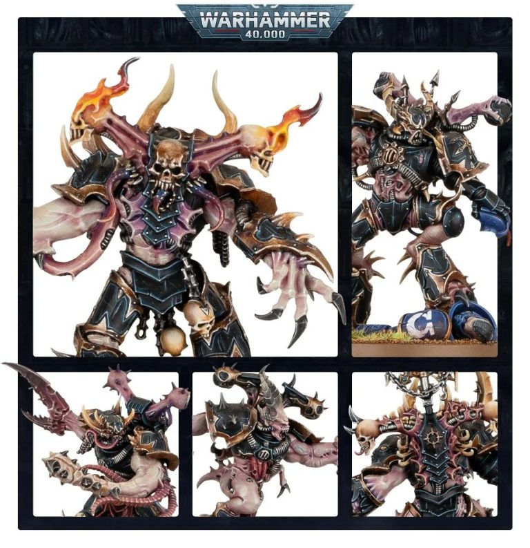 Прев'ю: Набір мініатюр CHAOS SPACE MARINES: POSSESSED