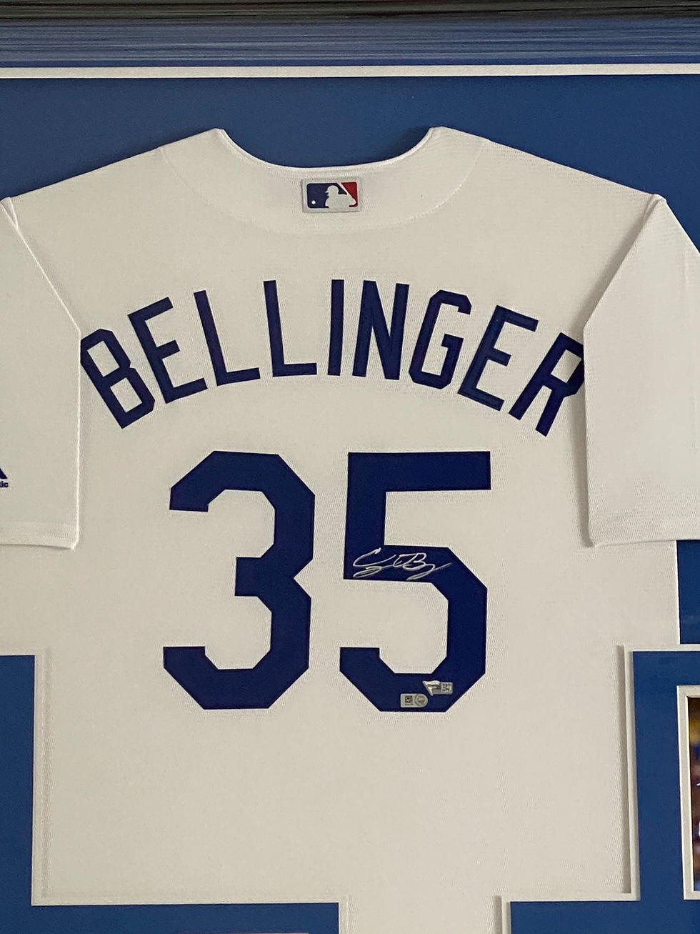 Thumbnail: Cody Bellinger Autographed Los Angeles Dodgers Framed Jersey