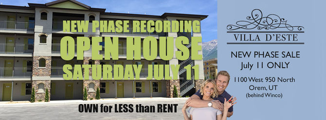New Phase Open House July 11