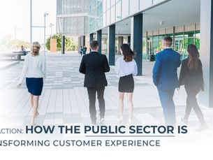 AI transforming public sector customer experience for faster, smarter services.