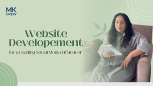 Seamless website flow designed to engage visitors and encourage them to interact with Ruchi Khanna’s services.