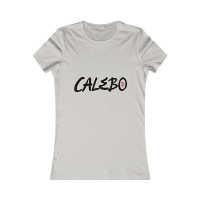 Thumbnail: Calebo t-shirt black logo Women's