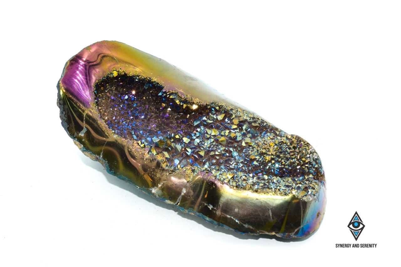 Rainbow Titanium Aura Quartz