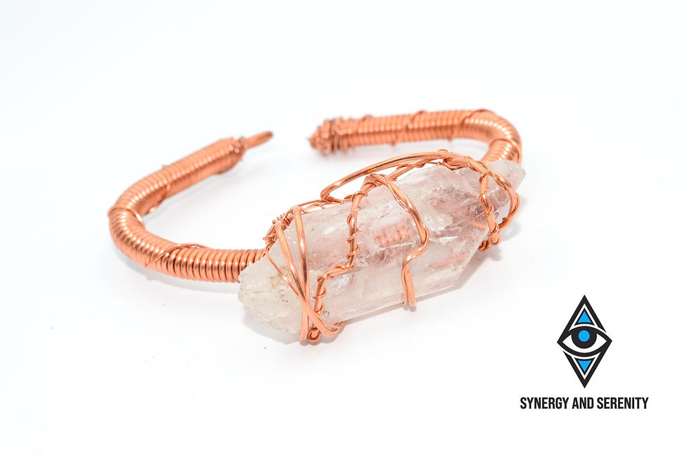 Clear Quartz Cuff
