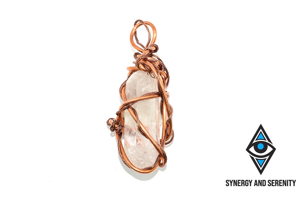 Thumbnail: Large Quartz Crystal Pendant 