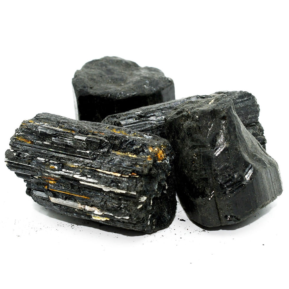 Black Tourmaline Crystals
