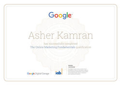 Google Certificate of Branding