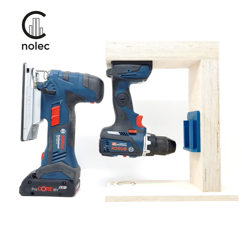 Miniaturbild: Maschinenhalter passend für Bosch Professional 18V