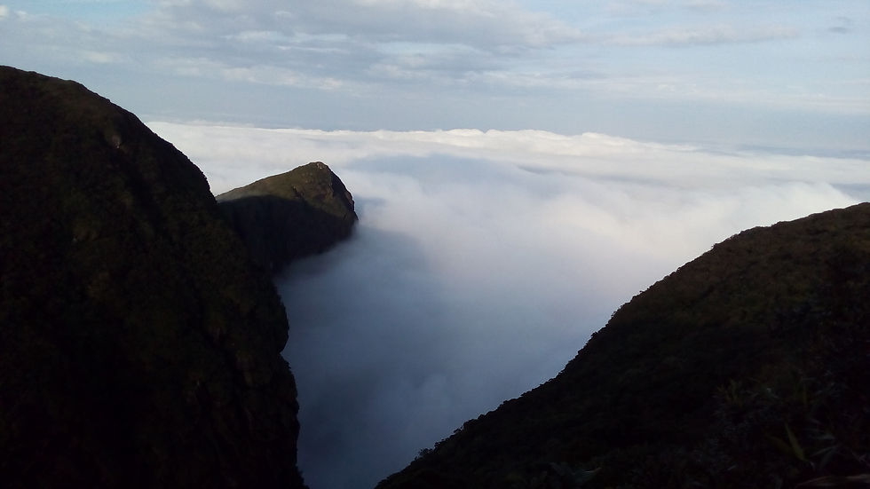 Vista desde o Cume Pequeno Polegar
