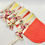 Thumbnail: Red Ditsy Floral Bunting