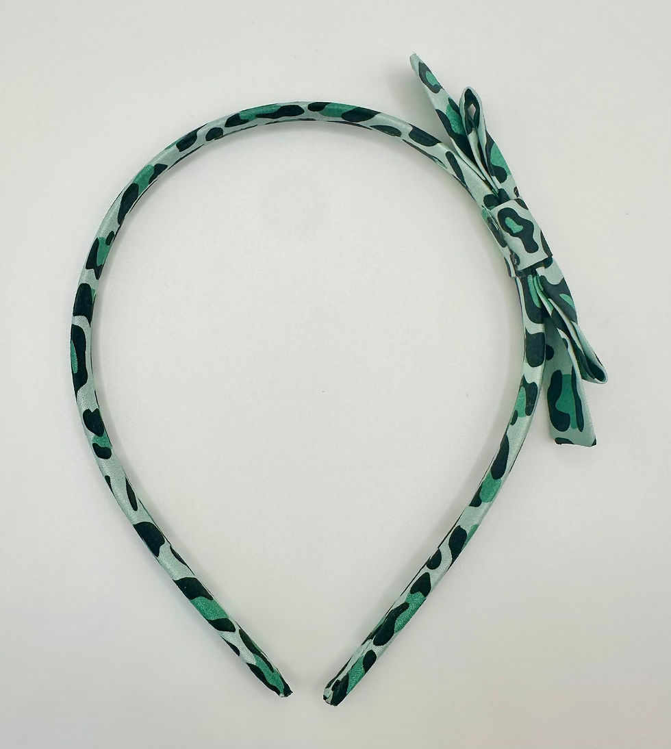 Thumbnail: Leopard Slim Bow Headband