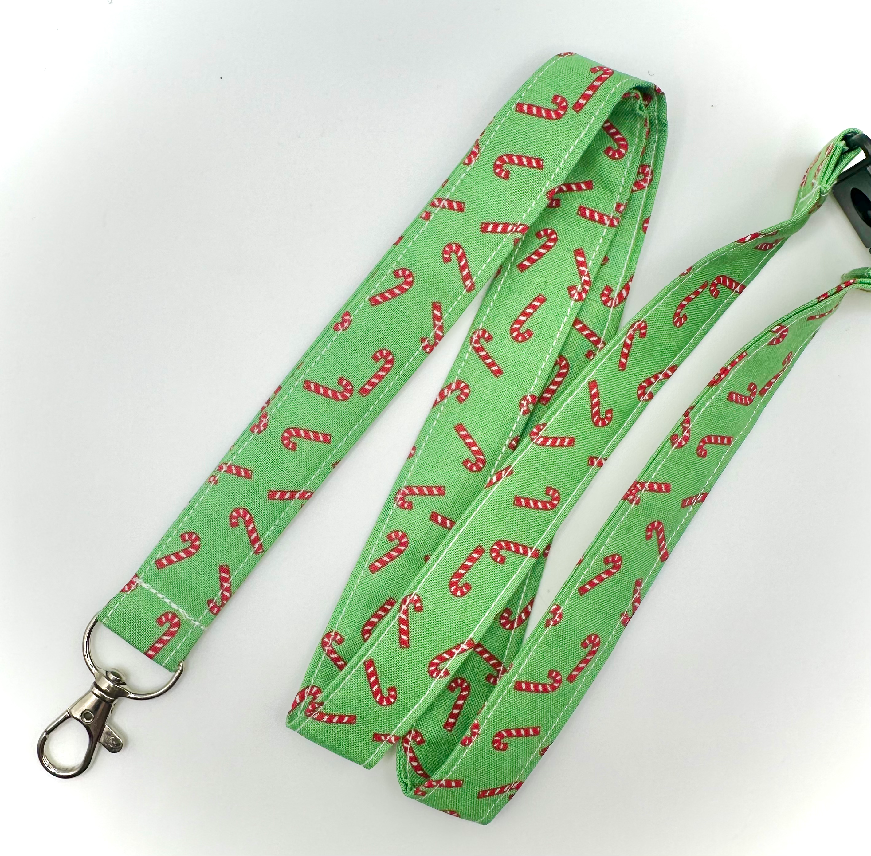 Candy Cane Lanyard 