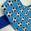 Thumbnail: Blue Football Dog Bandana