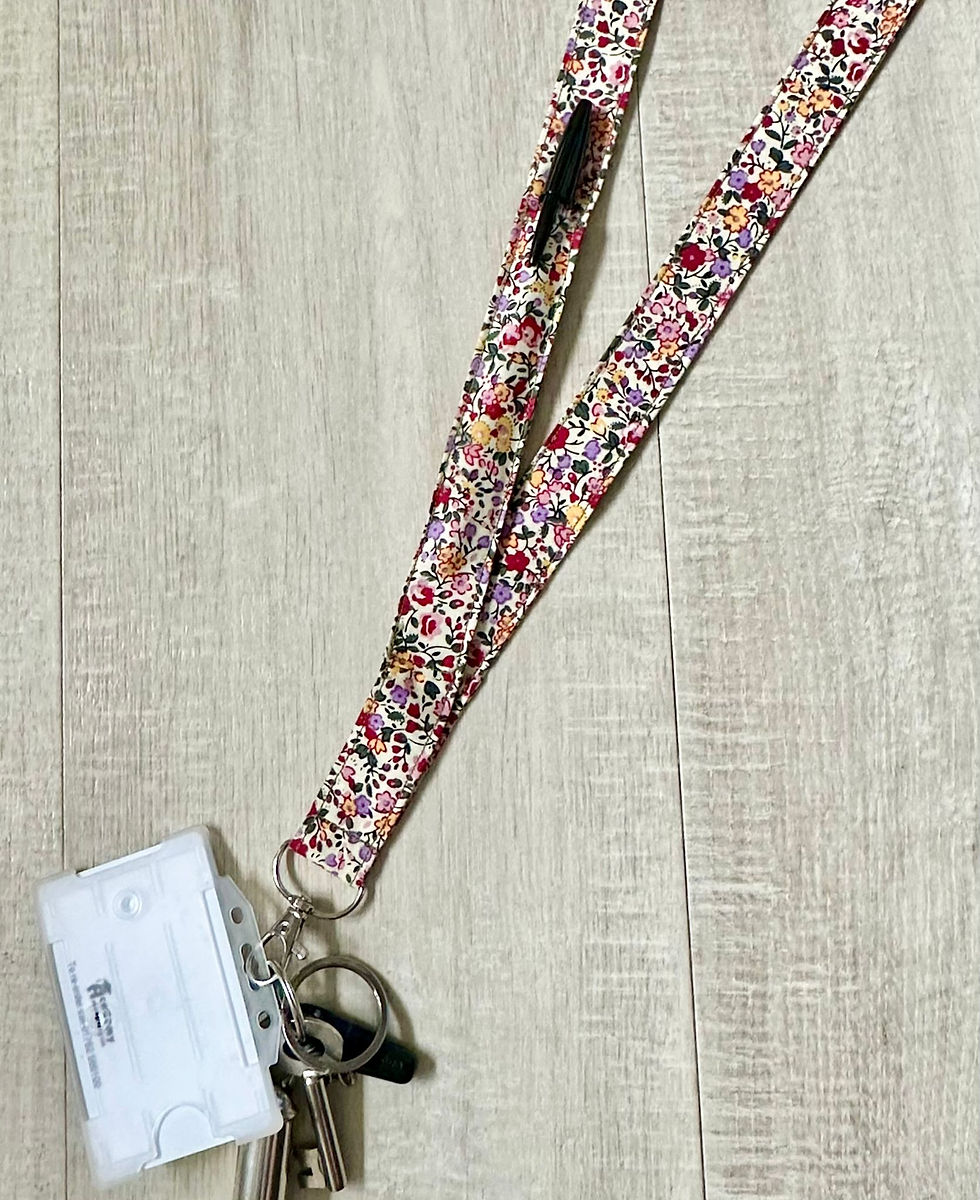 Thumbnail: Pretty Floral Lanyard