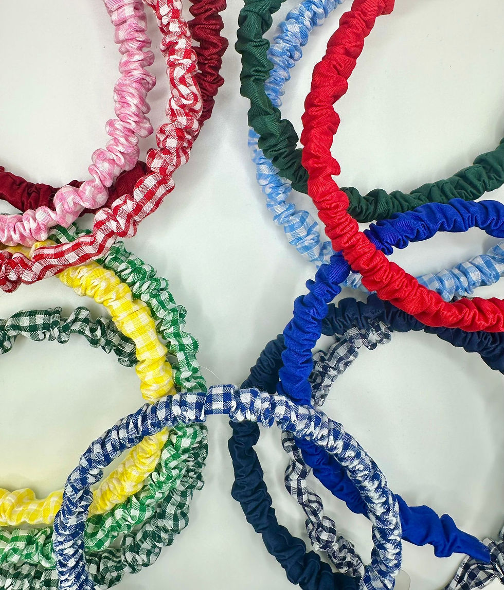 School Scrunchie Alicebands