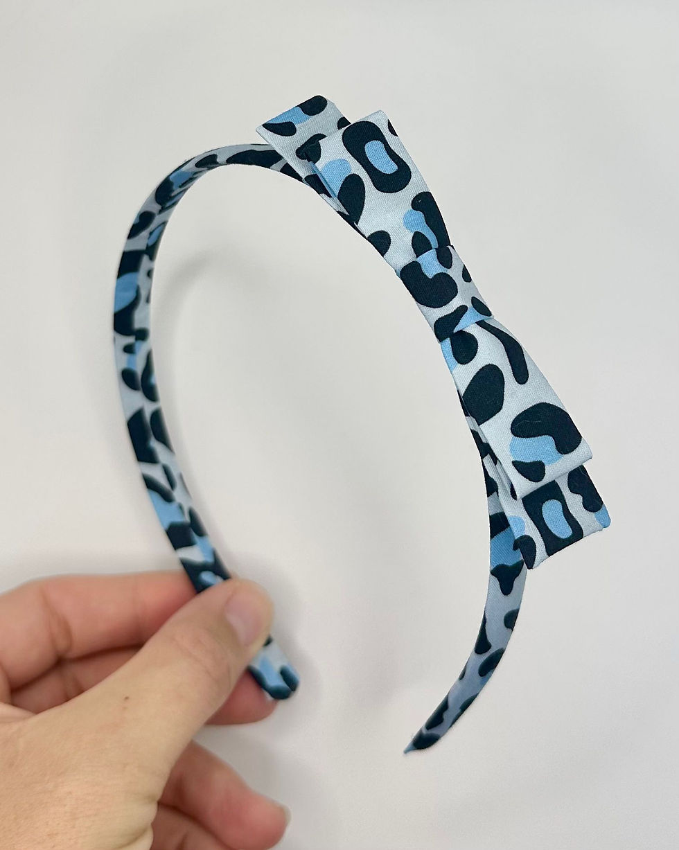 Thumbnail: Leopard Slim Bow Headband