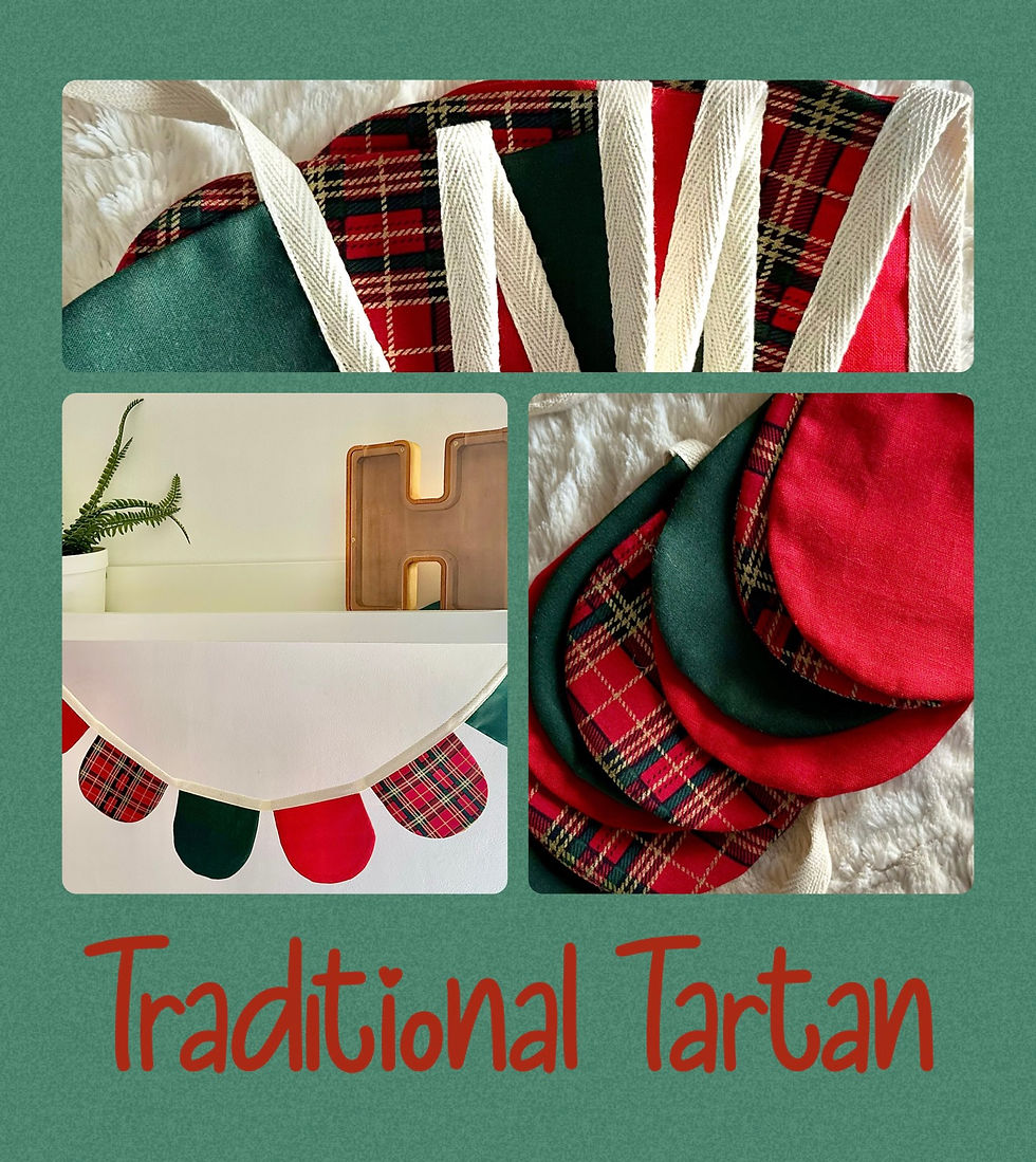 Traditional Tartan Bunting