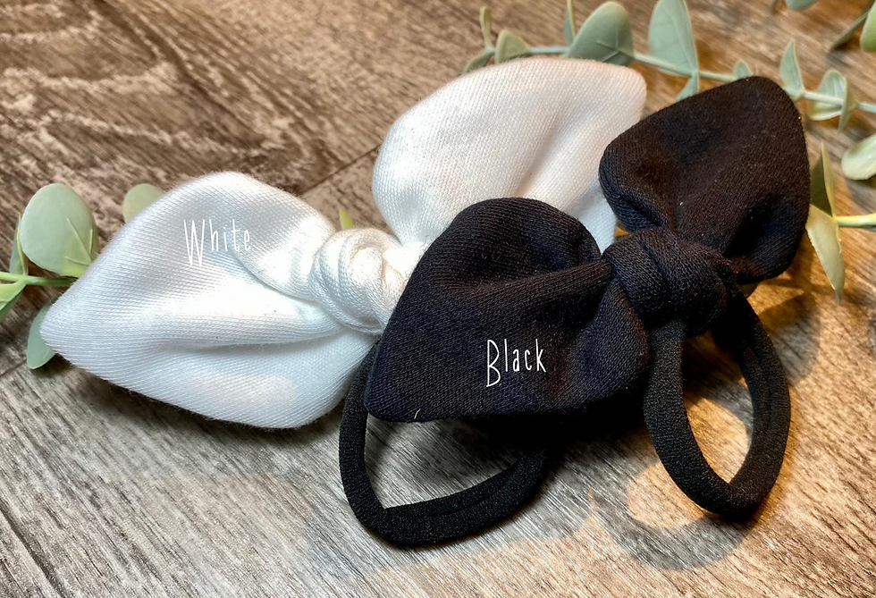 Thumbnail: Knot Bow Bobbles: Plain Colours