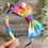 Thumbnail: Rainbow Unicorn Stripe Classic Bow Headband