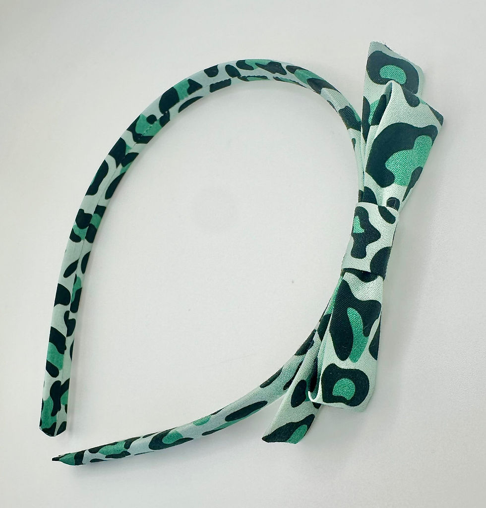 Thumbnail: Leopard Slim Bow Headband