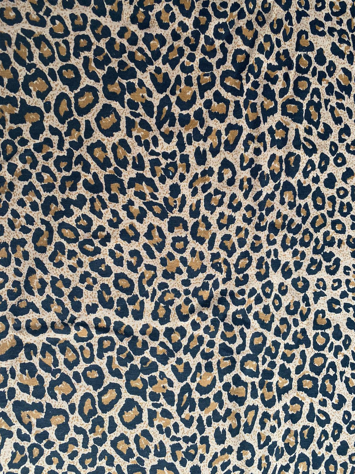 Natural Leopard Holly Bow