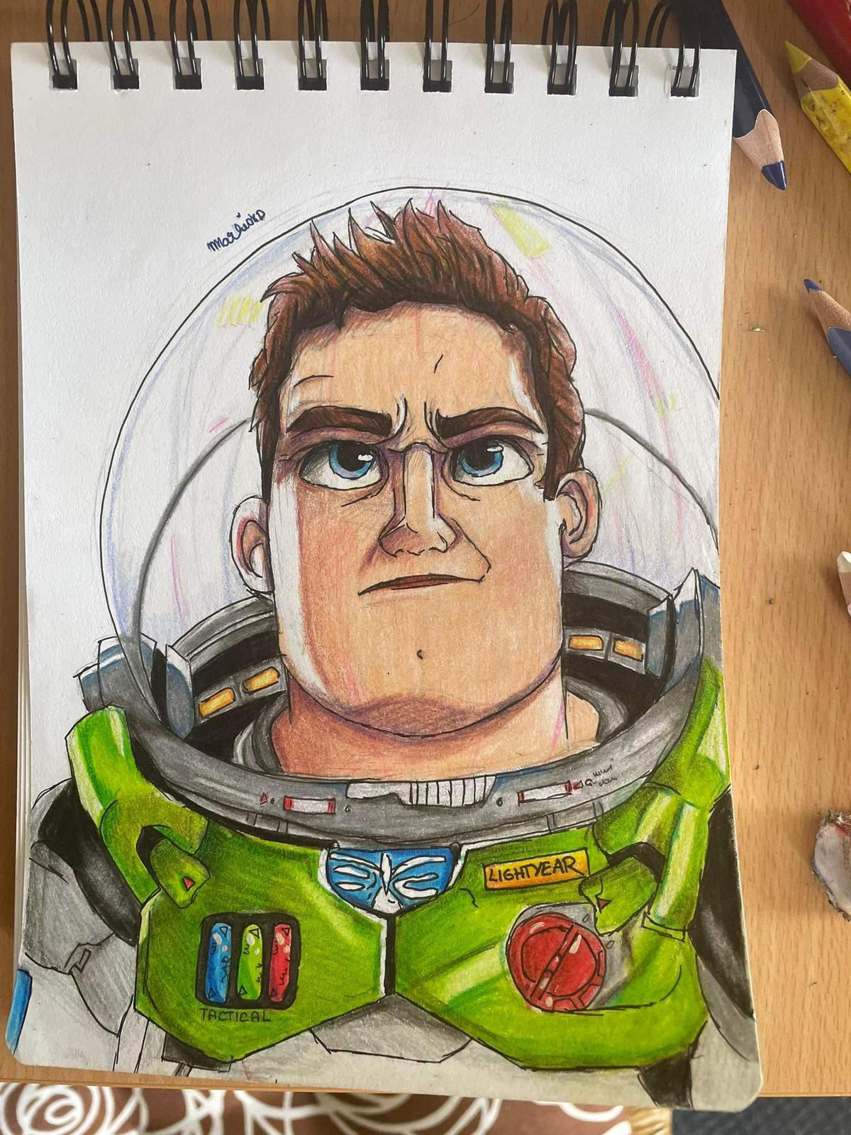 Kresba Buzz Lightyeara