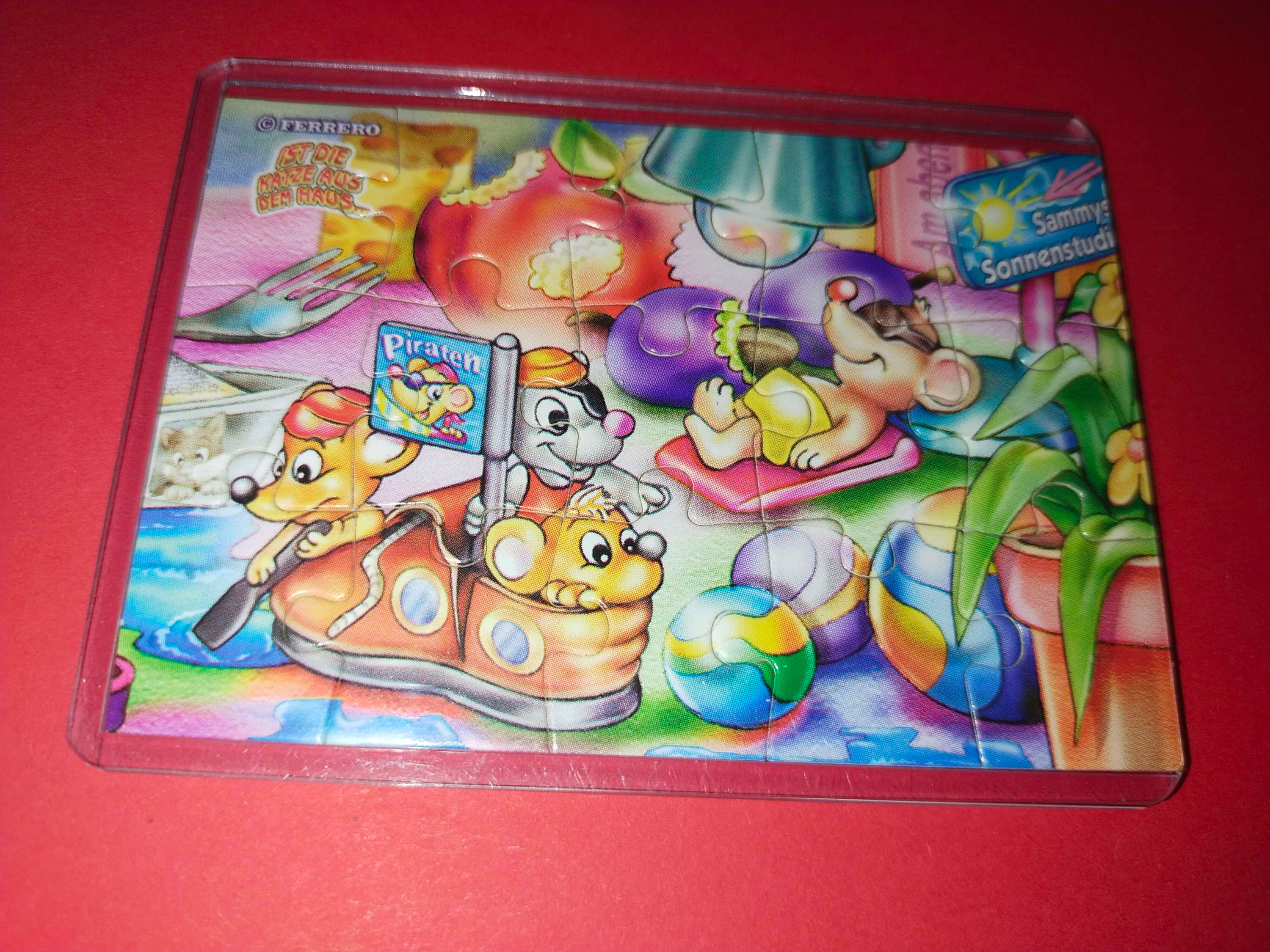 Barevná dětská skládačka s myšími