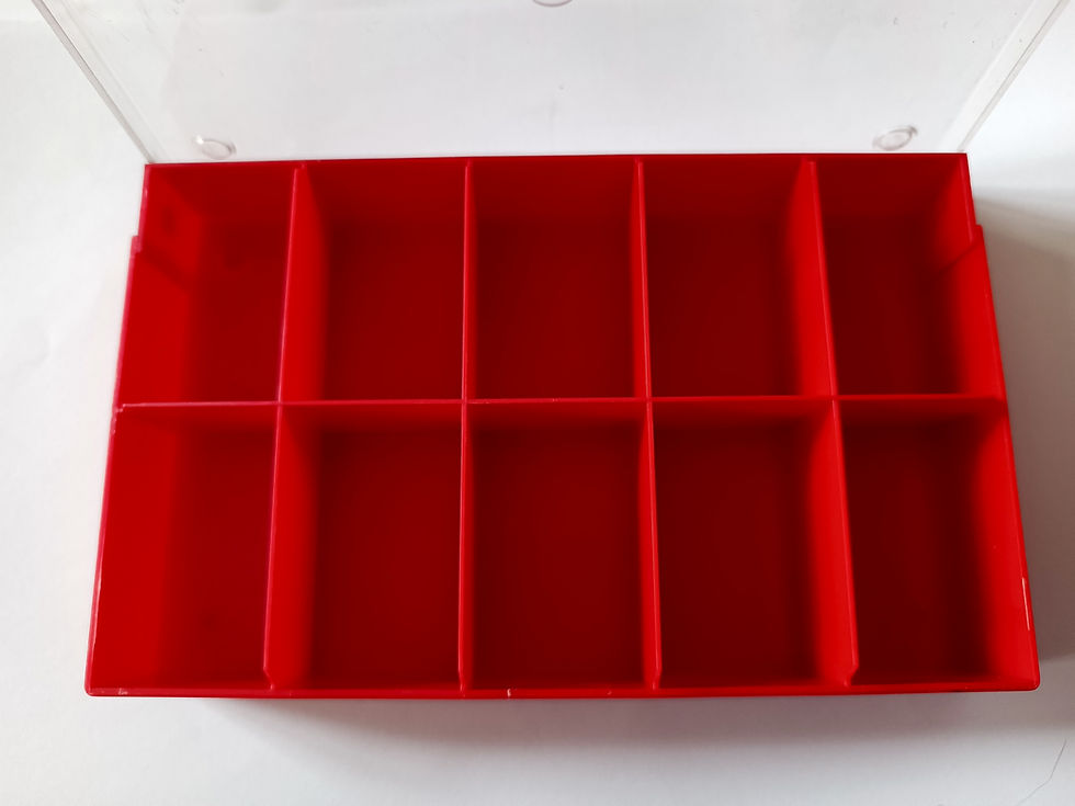 Miniatura: Prázdný sběratelský box  ZÁNOVNÍ 2x5