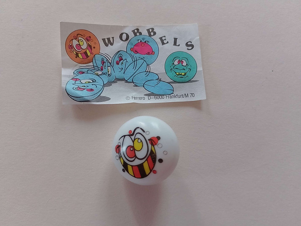 Worbels hračka, obrázek s motivem včely