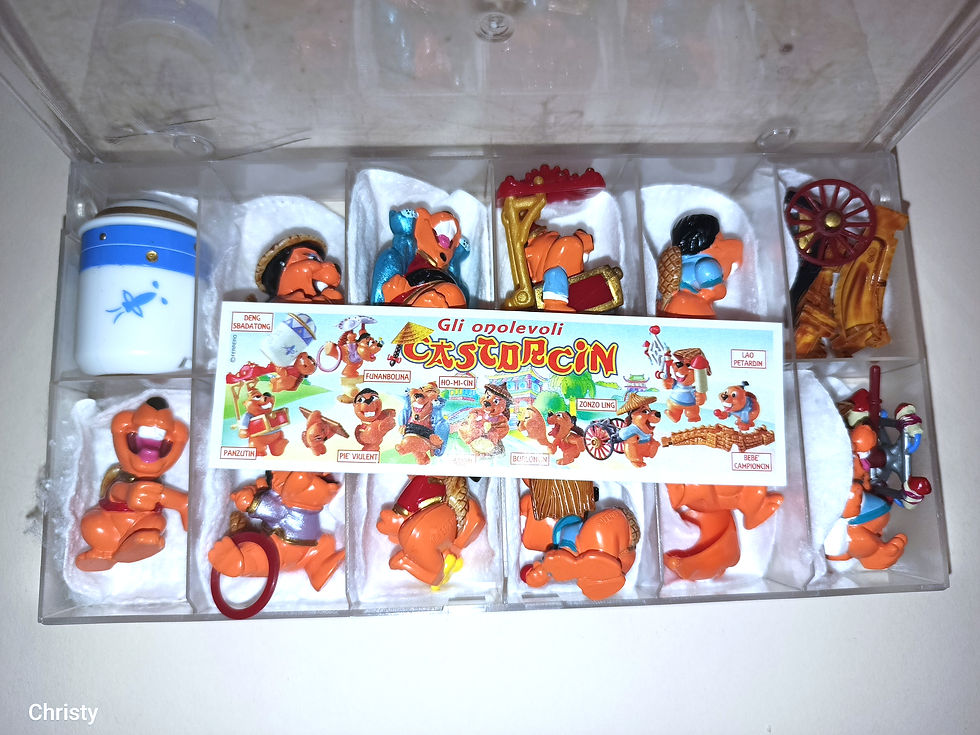 Bobři kompletní sada s bpz Itálie