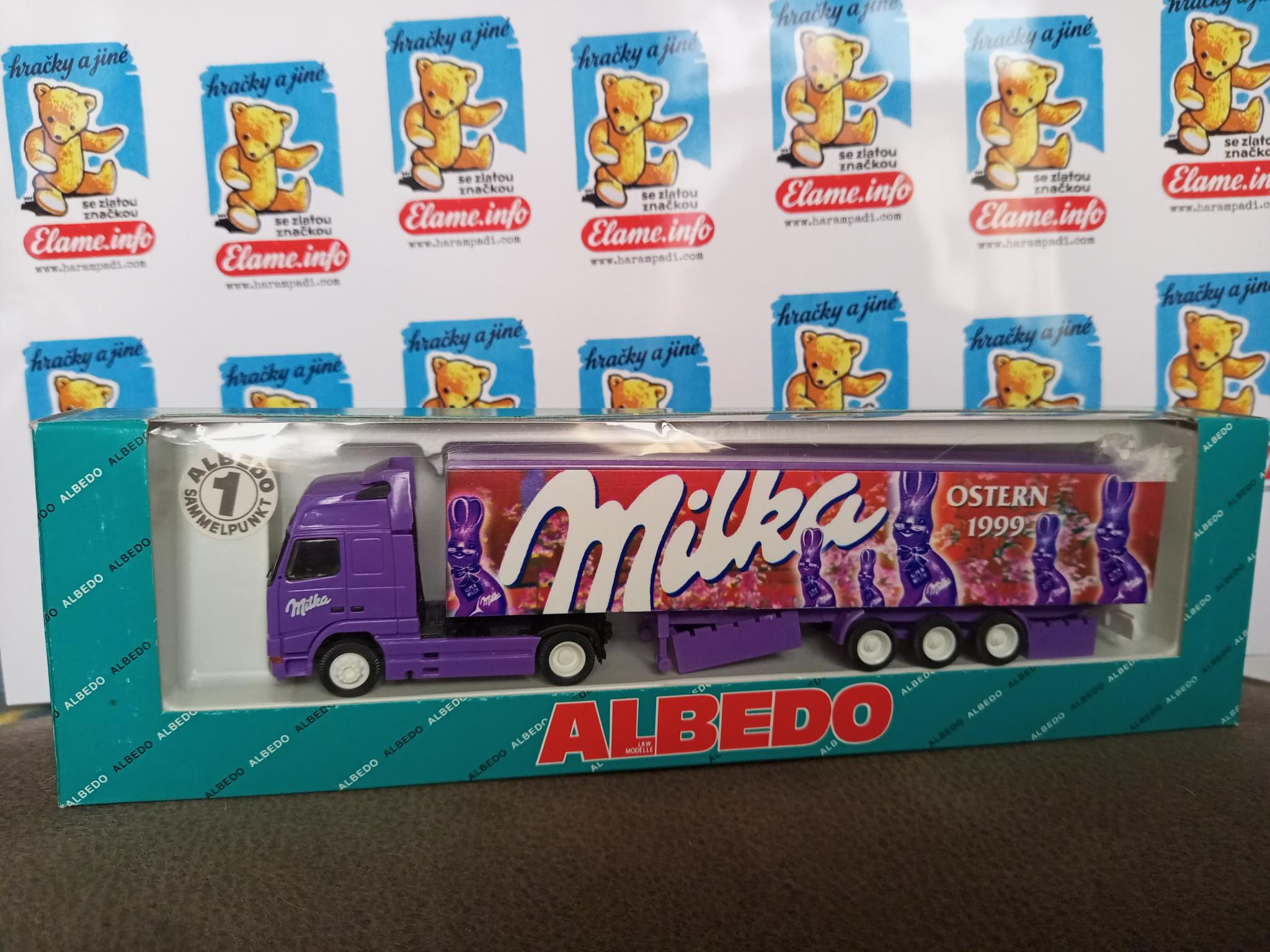 Milka Model kamion 1:87/H0 Velikonoce 1999 ALBEDO