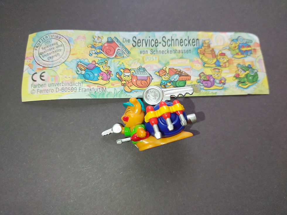 Hudební figurka Service-Schnecke