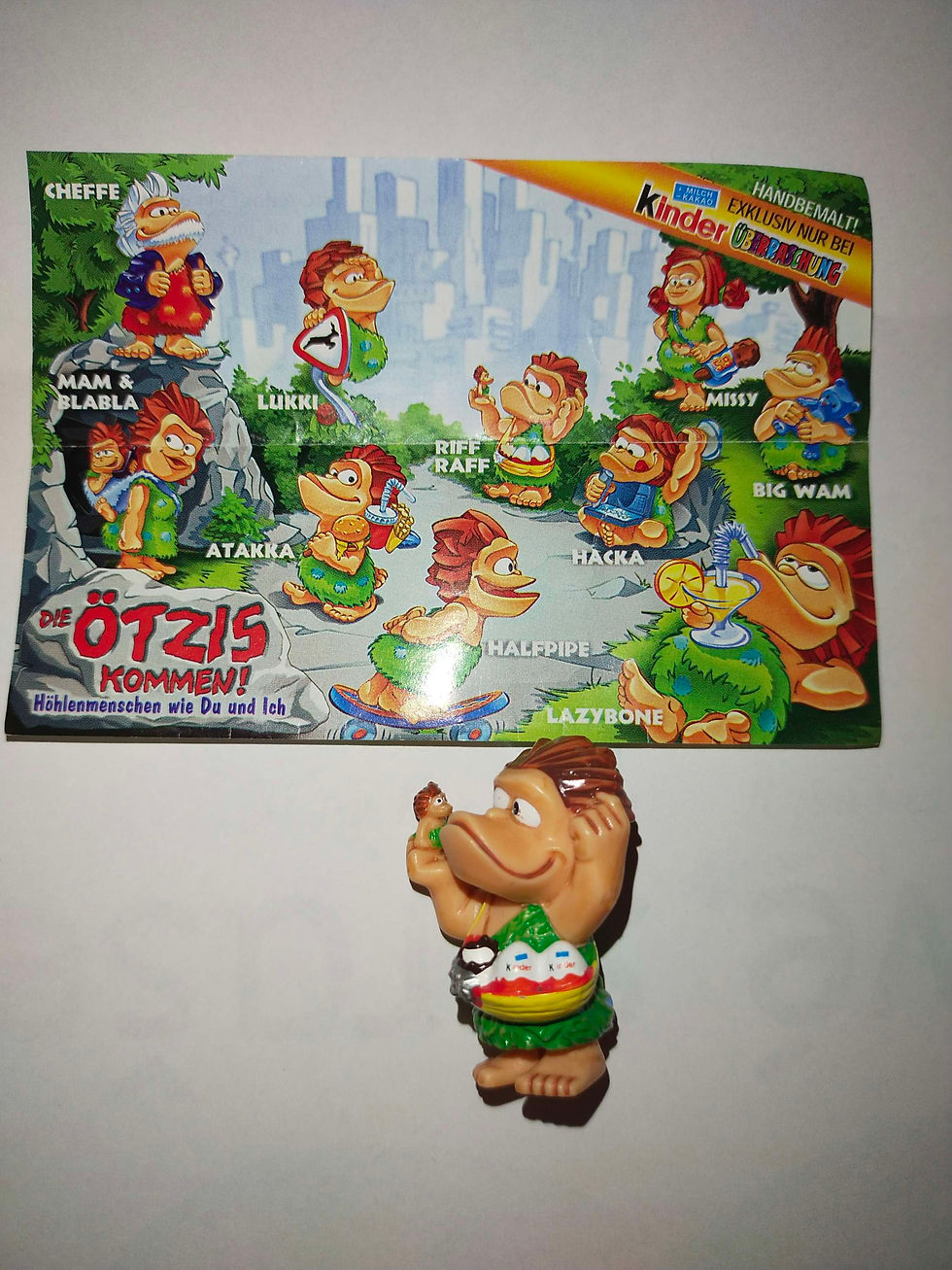 Figurky Odzis, sběratelské samolepky