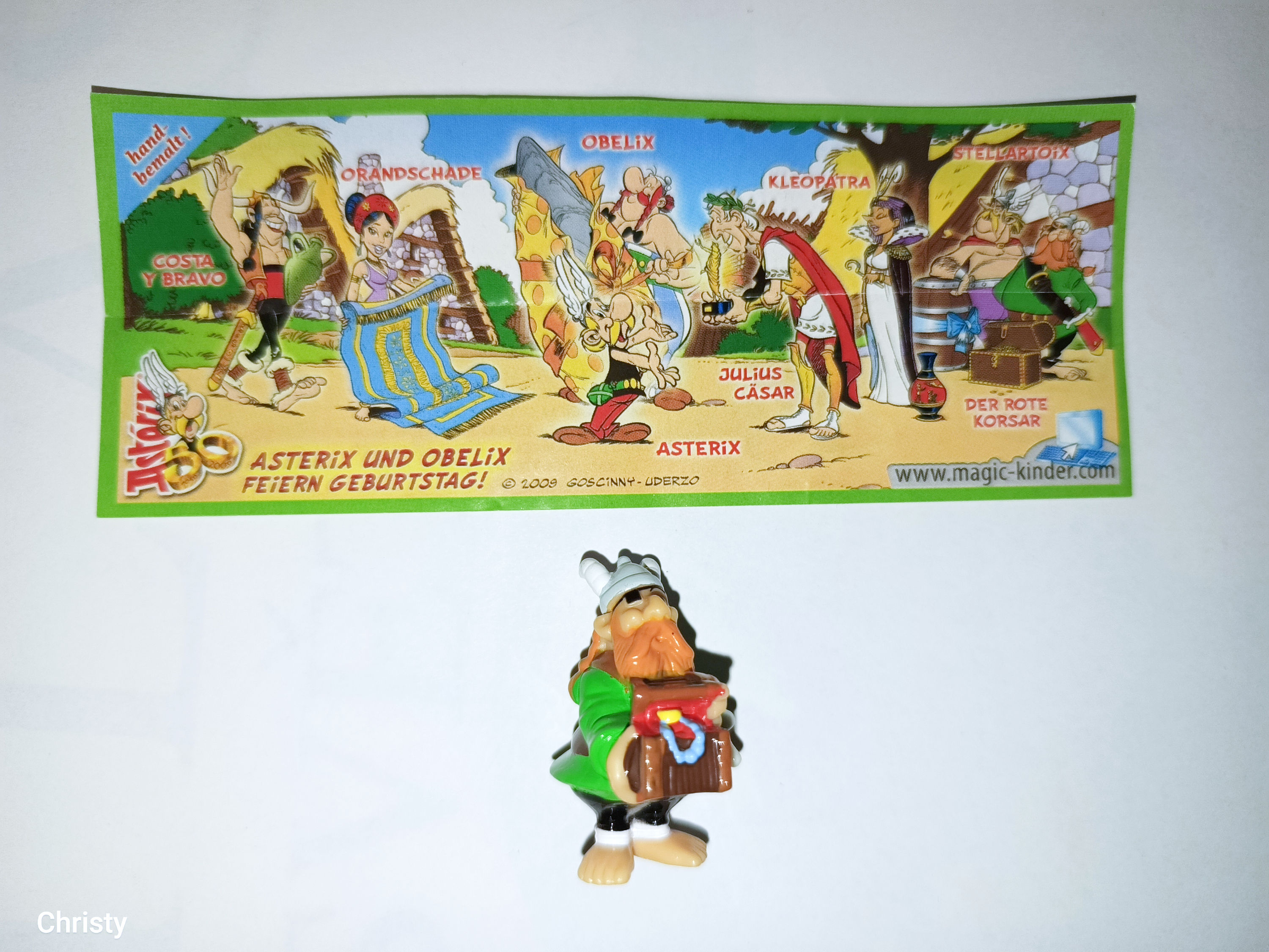 Asterix a Obelix 50.výročí DE099Figurka s bpz