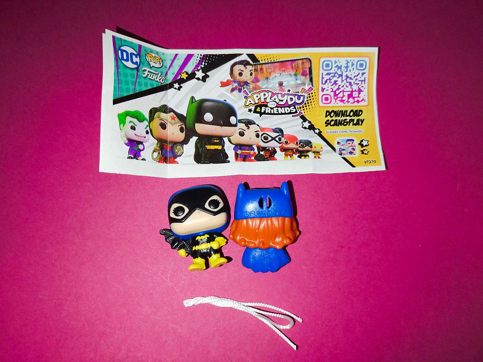 Dvě figurky Batgirl, DC Comics