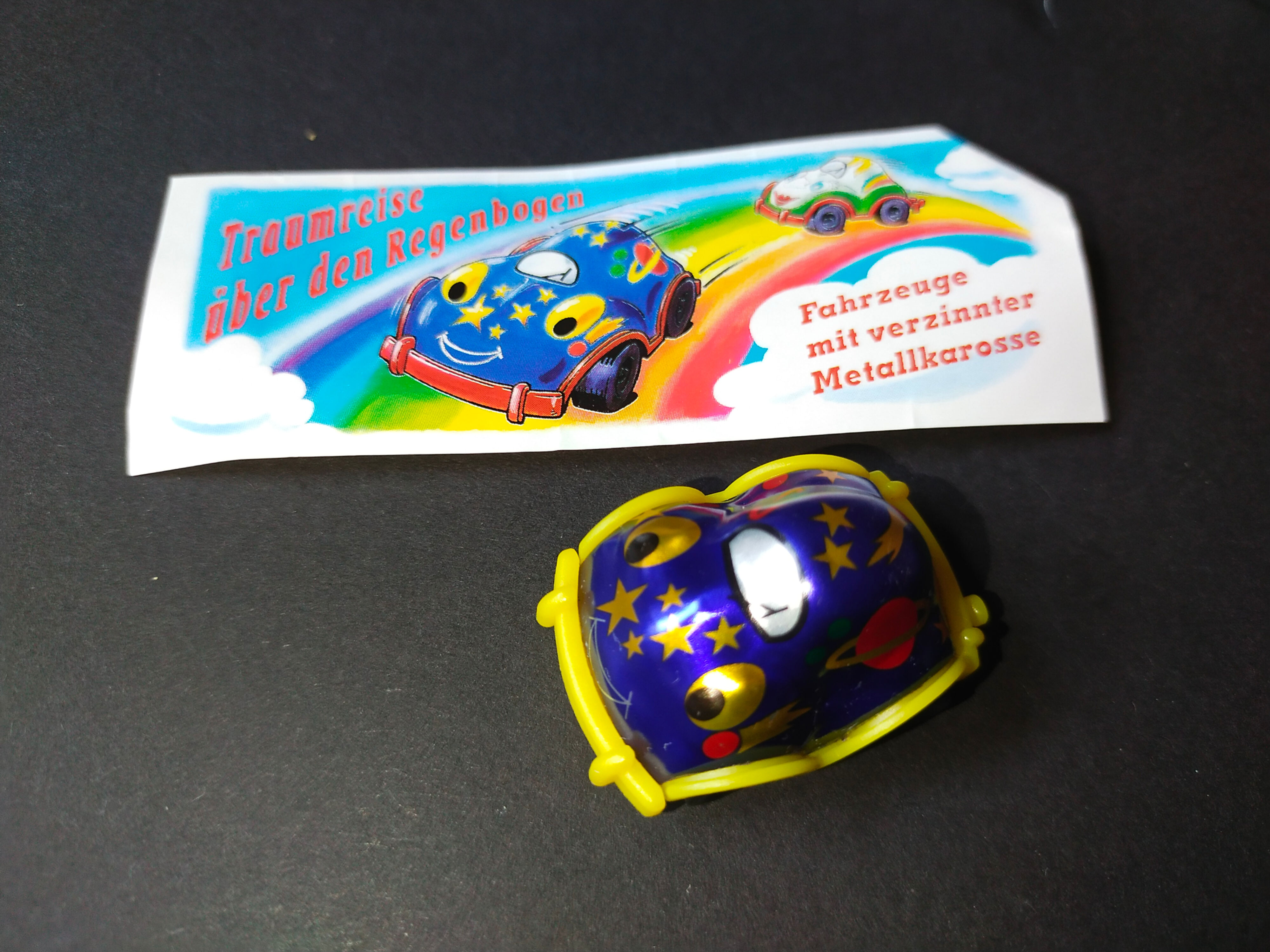 Modré autíčko, hračka s hvězdami, "Igráček pro kluky a holky"