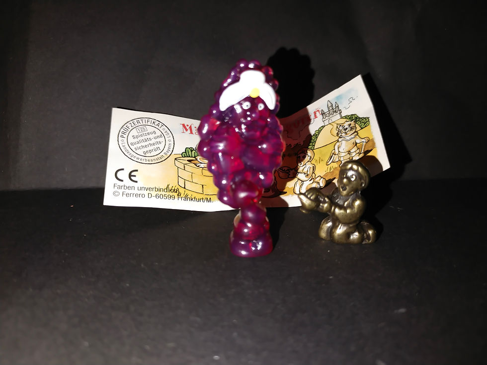 Fialová figurka Natoons Zvířata džungle EN192 s bpz a bronzová