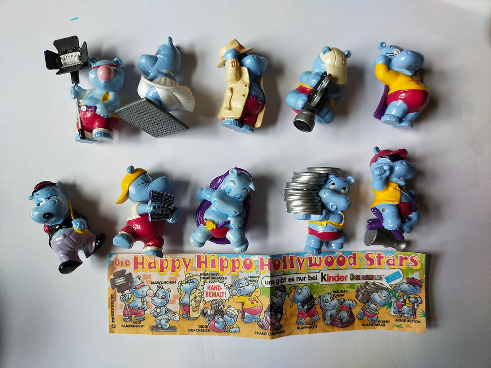 Sada figurek Happy Hippo Hollywood Stars