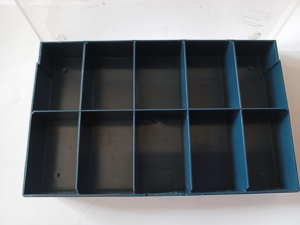 Miniatura: Prázdný sběratelský box  ZÁNOVNÍ 2x5