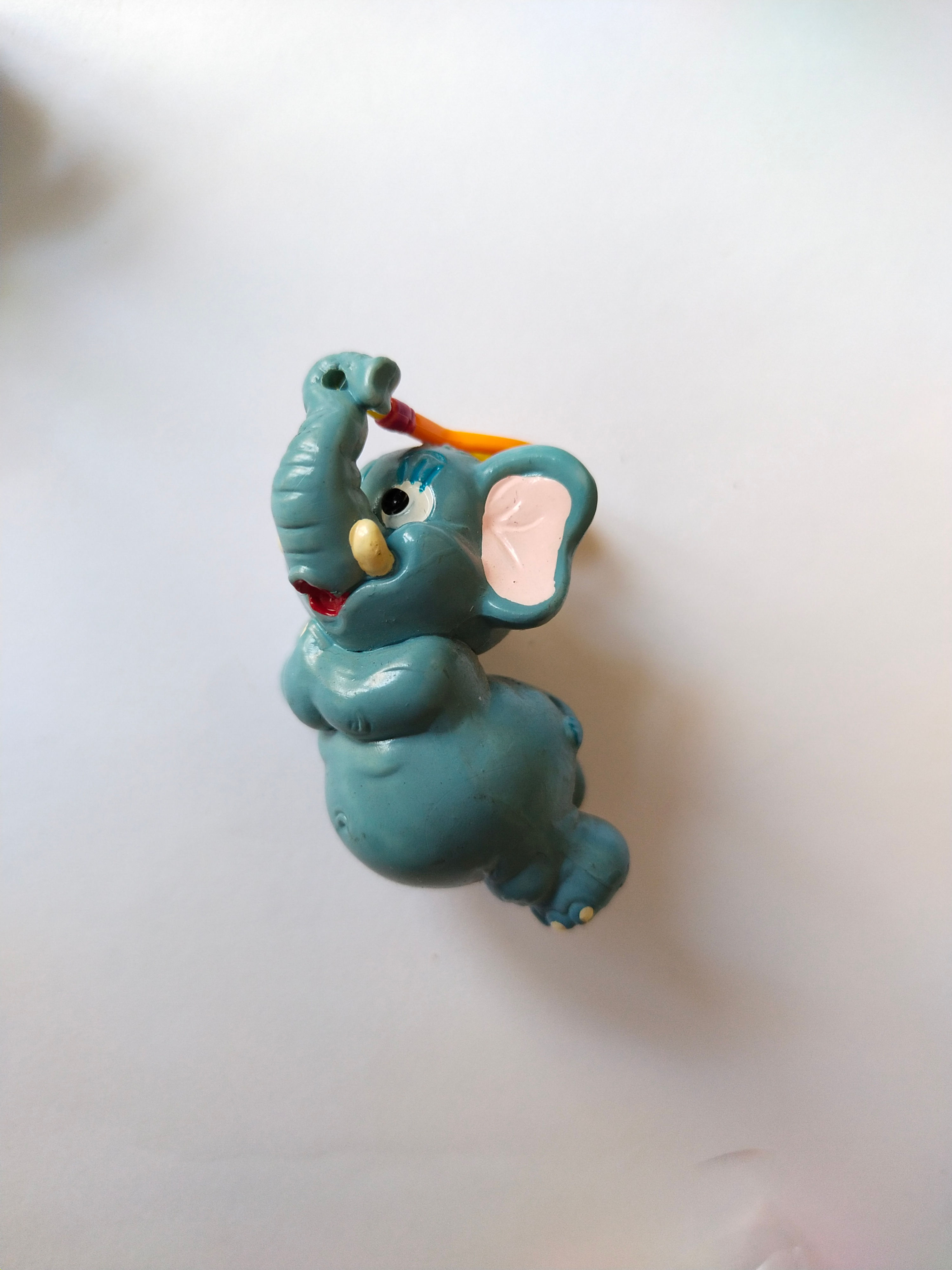 Roztomilý modrý sloníček, figurka