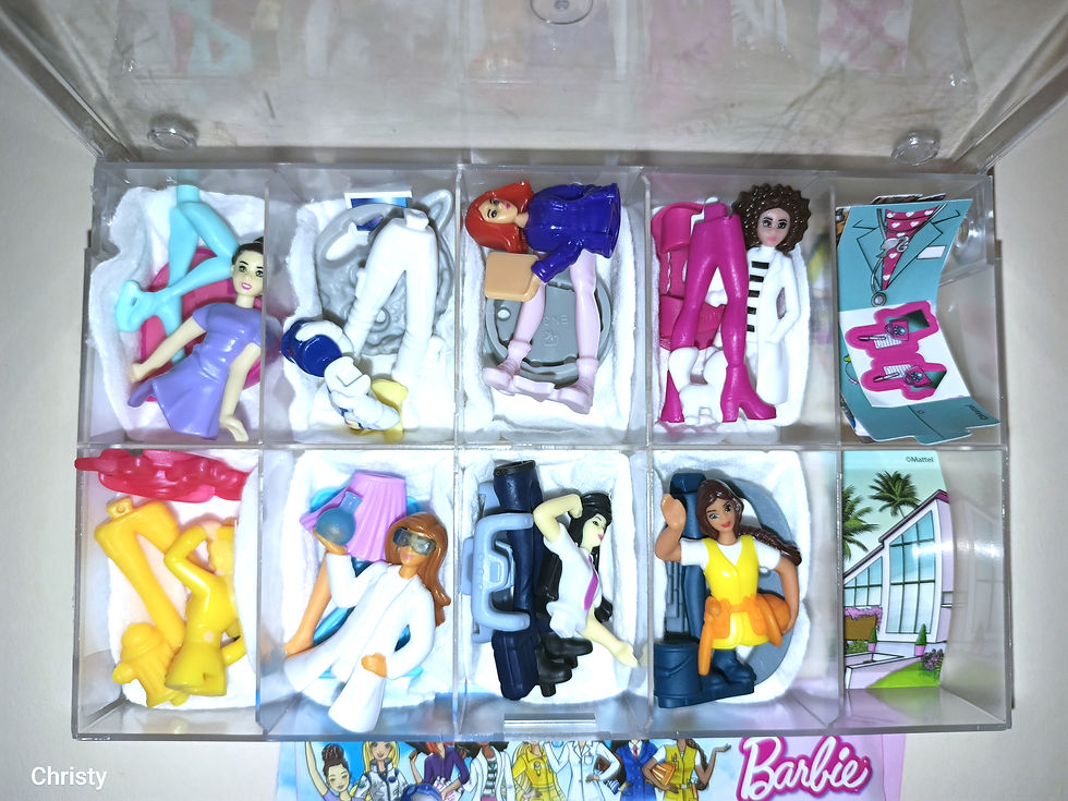 Miniatura: Barbie Vysněné povolání kompletní sada s bpz
