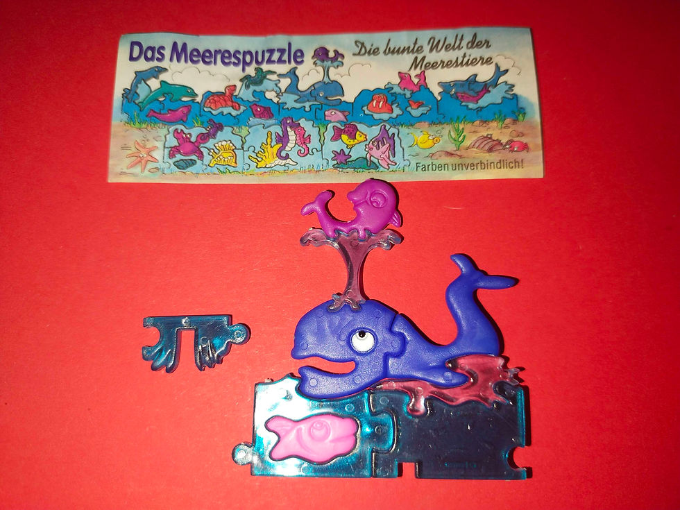 Mořské puzzle: velryba s rybami