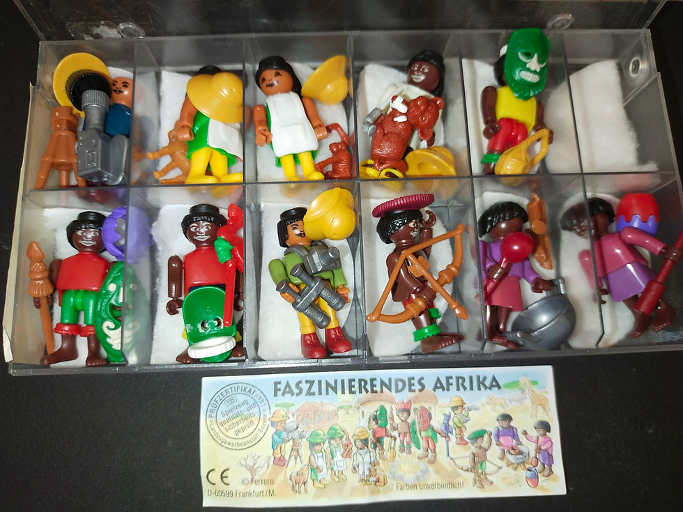 Fascinující Afrika, figurky v krabičce