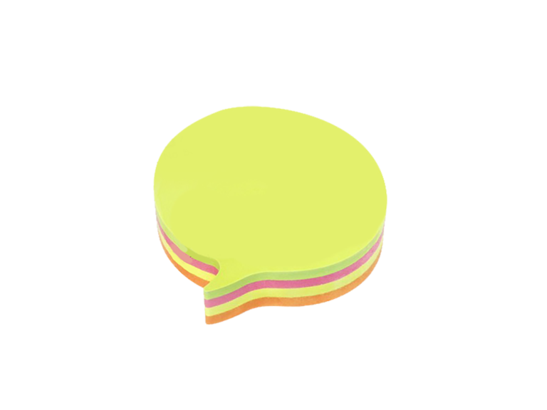 Miniatura: STICKLY FLYER NOTES – FRECCIA – CUORE – FUMETTO