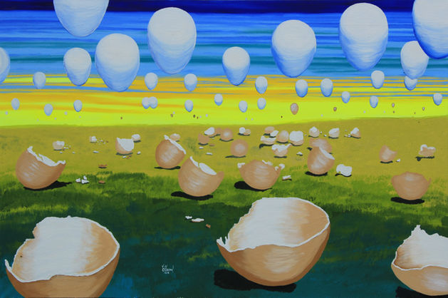 VYLETY N obrazy painting olejomalba Zuzana Klára Čížková Zuzana Čížková czech artists  Zuzana Čížková malířka sochařka Zuzana Klára Čížková Paris Kurt Gebauer David Černý umělkyně sochařky ženy v umění kamenosochařky malířka modern art galerie gallery Socharium aukce umění bronz malba painting moderní krajina figurální umění kov kovové sochy bronzové sochy ilustrace litografie litografy Svinka řádí sochy ve veřejném prostoru betonové sochy modern art modern artists 