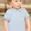 Thumbnail: Tartine et Chocolat - Blue Terrycloth Polo