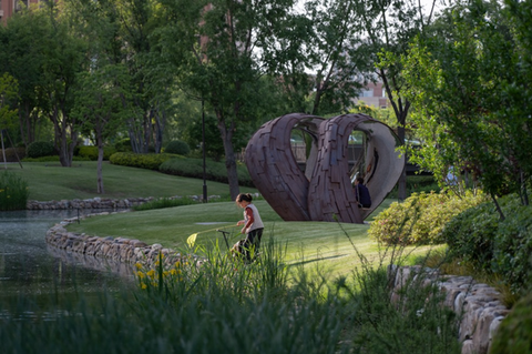 高德恩 不銹鋼 雕塑 烤漆 私人訂製 公共藝術 景觀雕塑