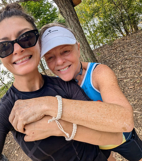 Hayley and Tracy UQ Parkrun 29.11.25 - Never Alone Infinity Bracelets.jpg