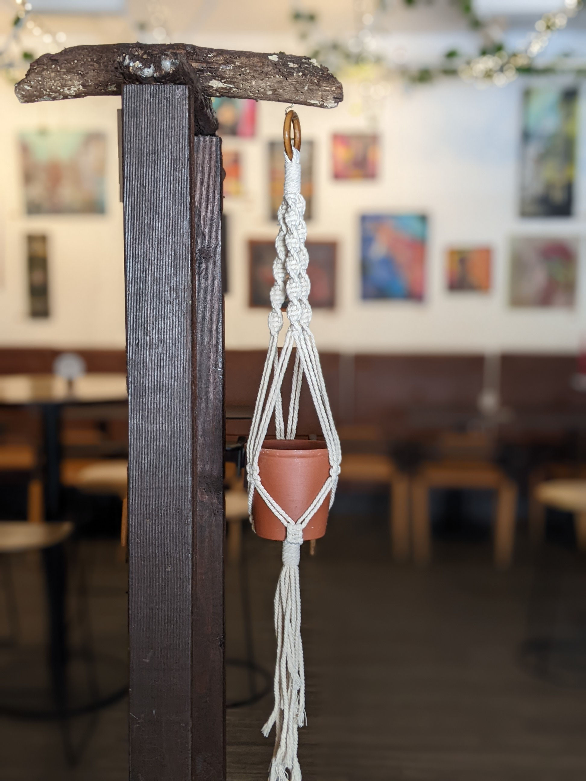 Macrame Pot Hanger Workshop | Milton Common Brewery | Ivy Trove